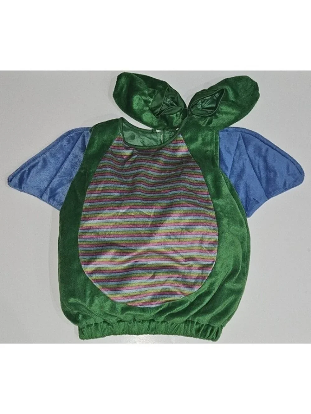Dragon Baby Halloween Costume Approx 12 Months Plush Top Wings Feet READ